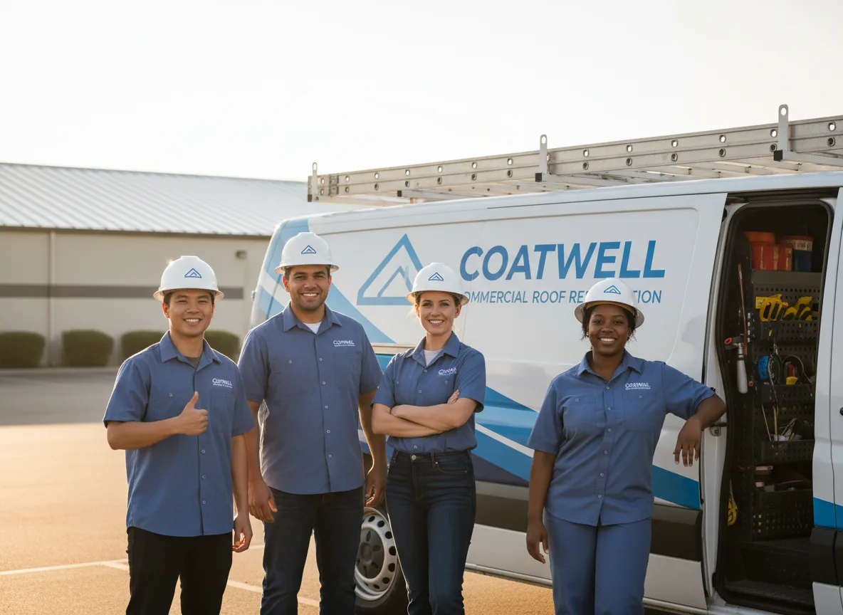 Commercial roof coating company in Tekoa, WA